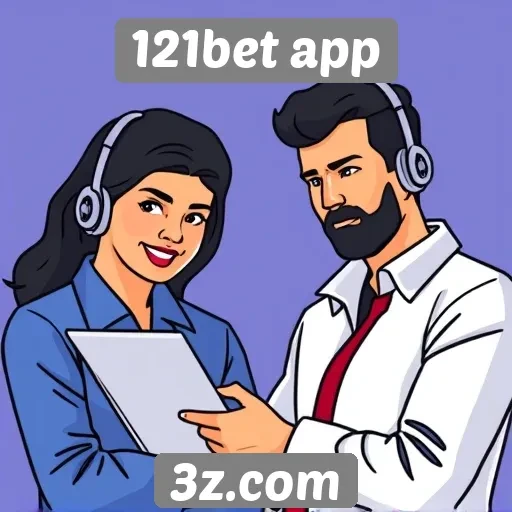 Atendimento ao cliente eficiente no 121bet app
