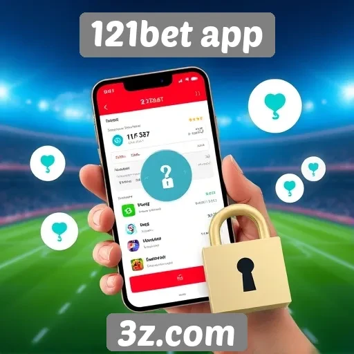 Aspectos de segurança do 121bet app